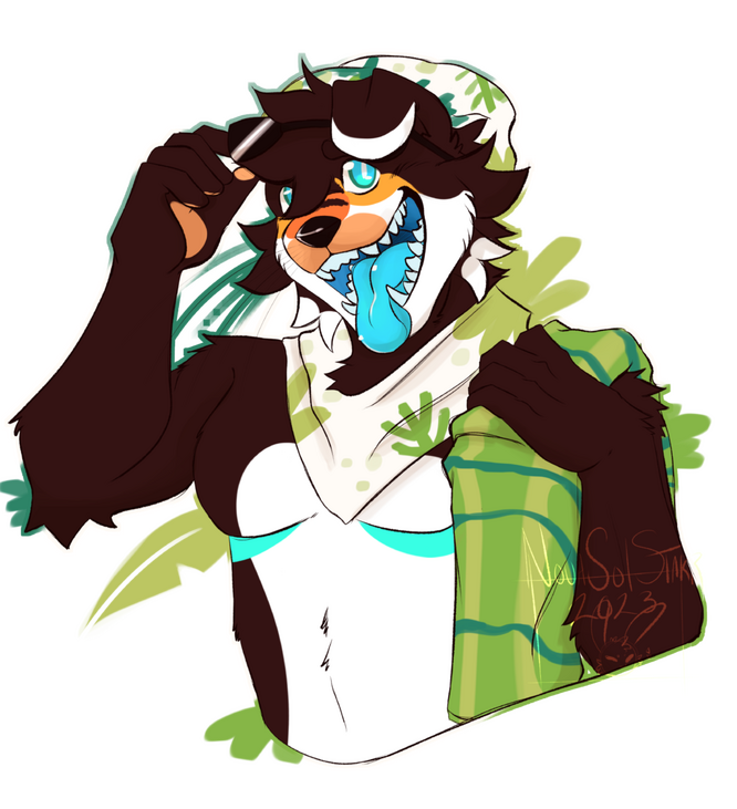 Color bust (Minimal shading) - Discord User