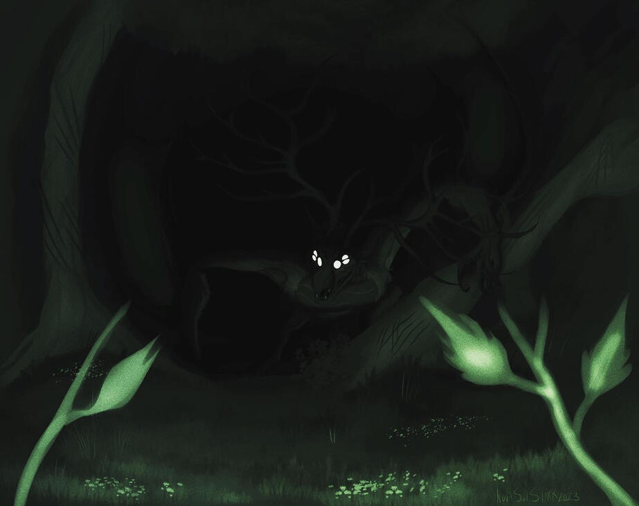 Full Body Scene- Cleric for CyanideCafe